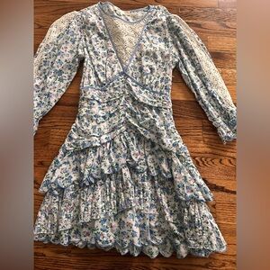 Loveshackfancy cotton mini dress.  Excellent condition. Size 00